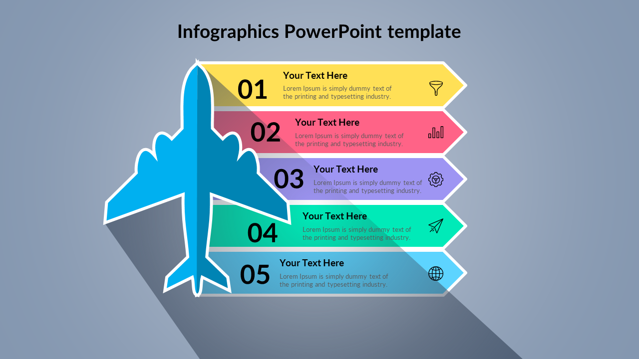 Infographics PowerPoint template